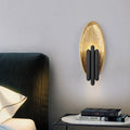Iron Resin Oval Cylinder 2-Light Wall Lamp