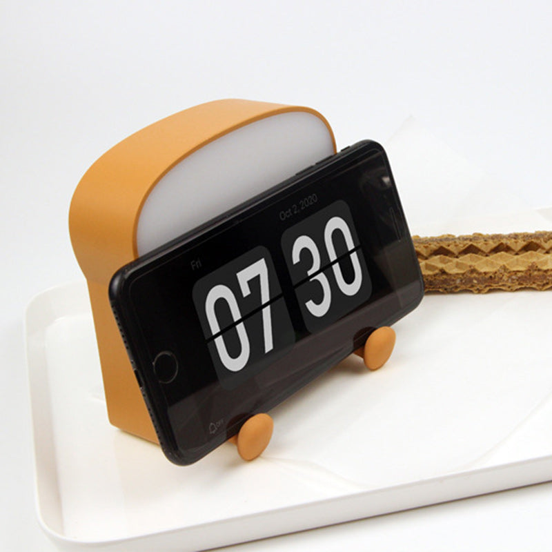 ABS Silicone Bread-Shaped Bedroom Table Lamp