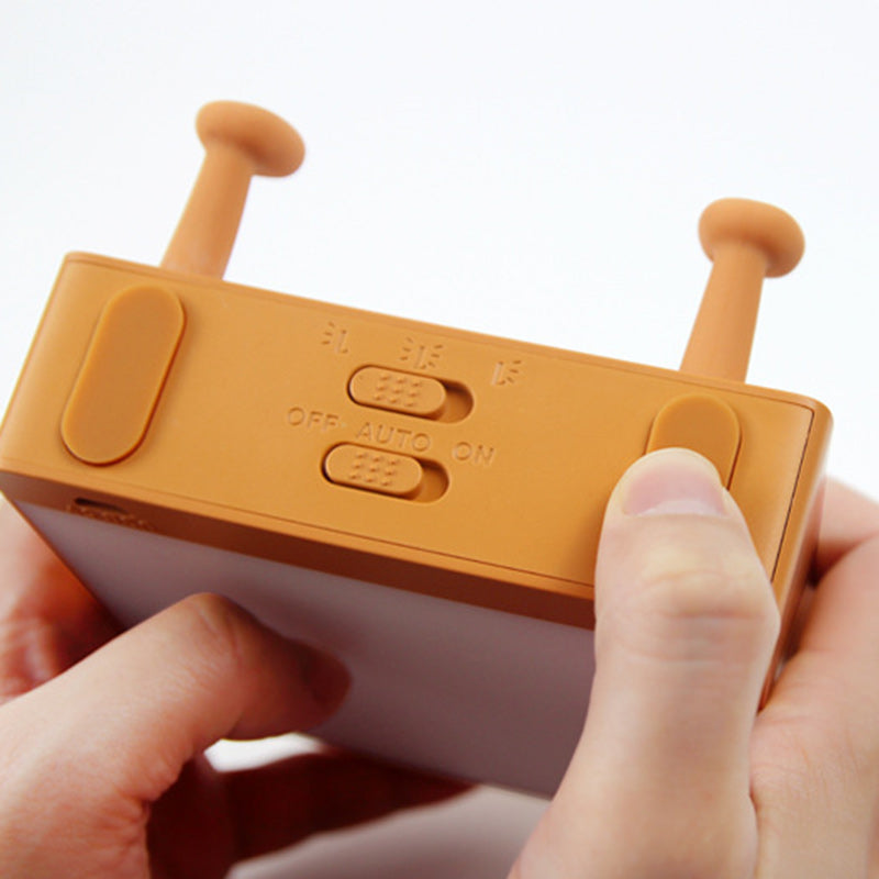 ABS Silicone Bread-Shaped Bedroom Table Lamp