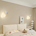 Iron Plastic Cloud-Shaped Bedroom Wall Lamp