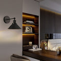 Iron Round Cone Living Wall Lamp