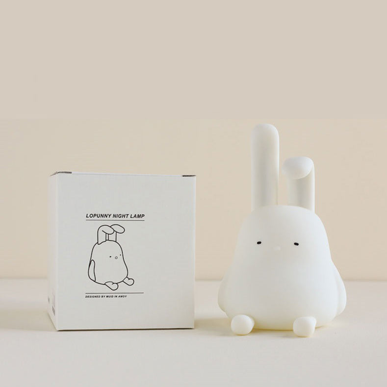 ABS Silicone Bunny Night Table Lamp
