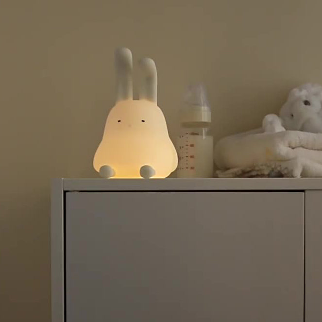 ABS Silicone Bunny Night Table Lamp