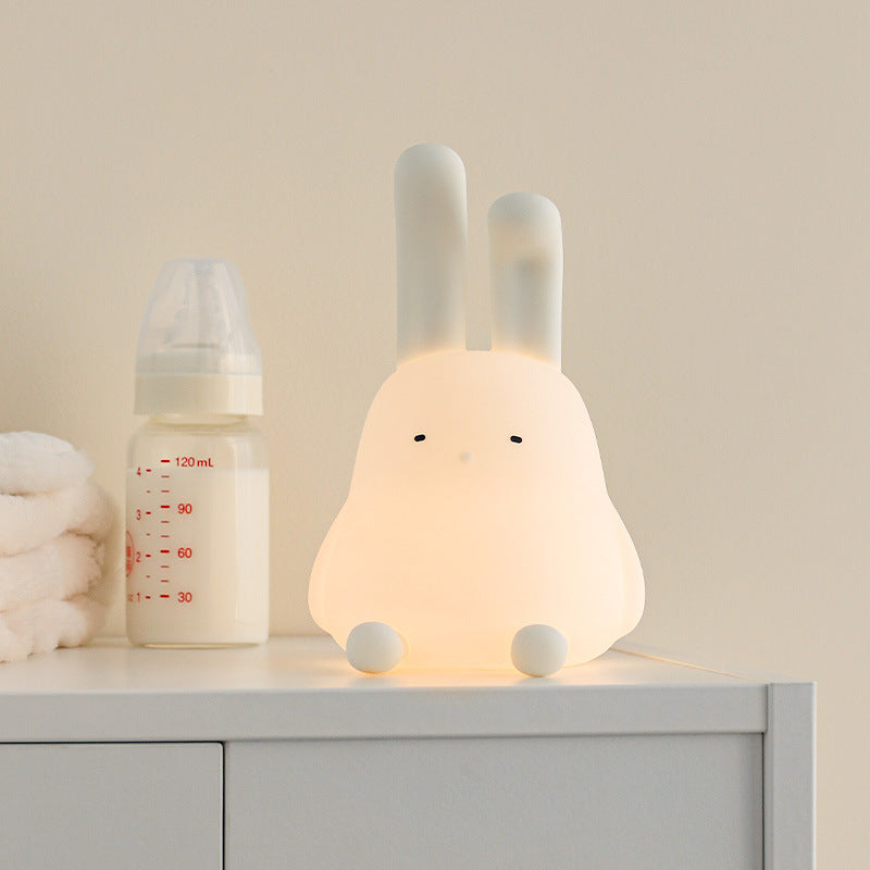 ABS Silicone Bunny Night Table Lamp