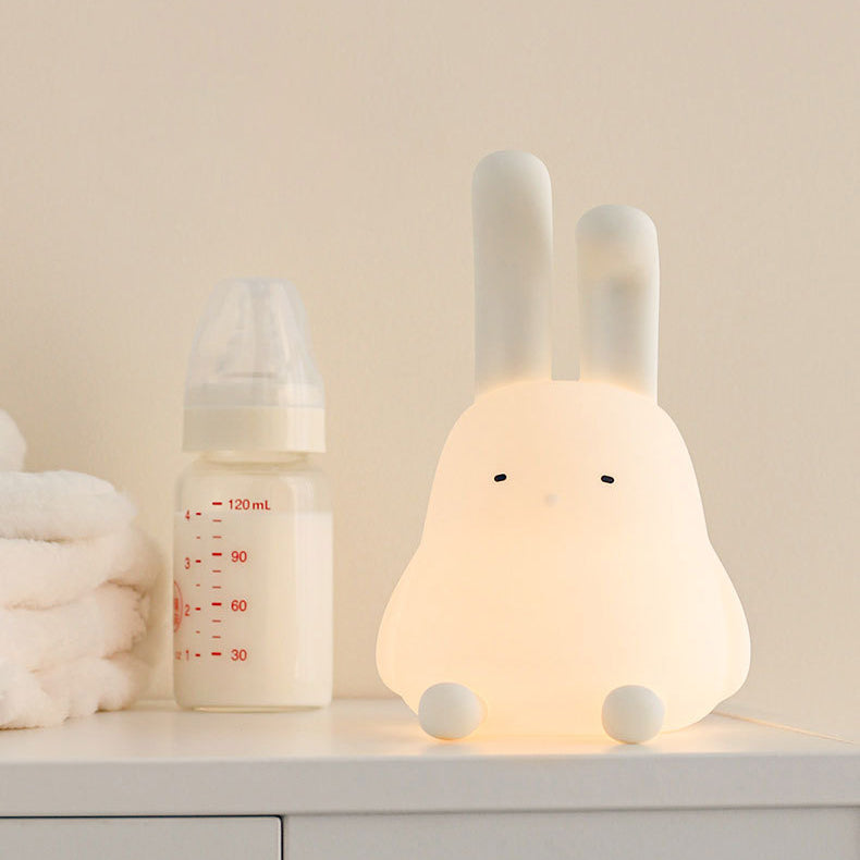 ABS Silicone Bunny Night Table Lamp