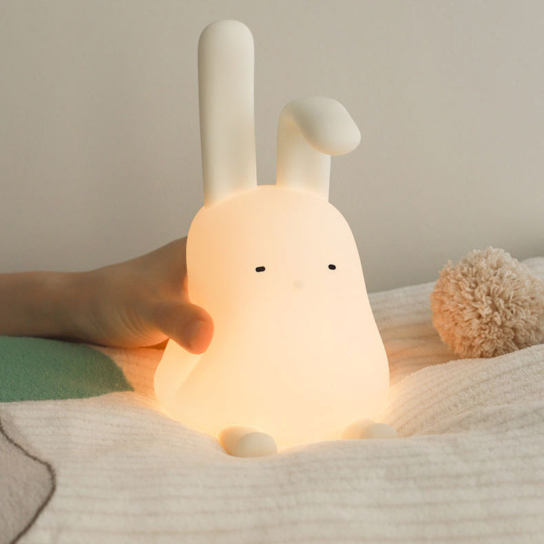 ABS Silicone Bunny Night Table Lamp