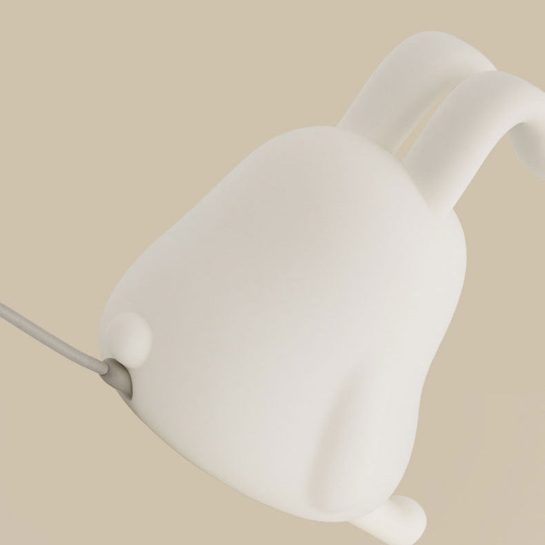 ABS Silicone Bunny Night Table Lamp