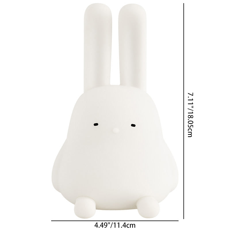 ABS Silicone Bunny Night Table Lamp