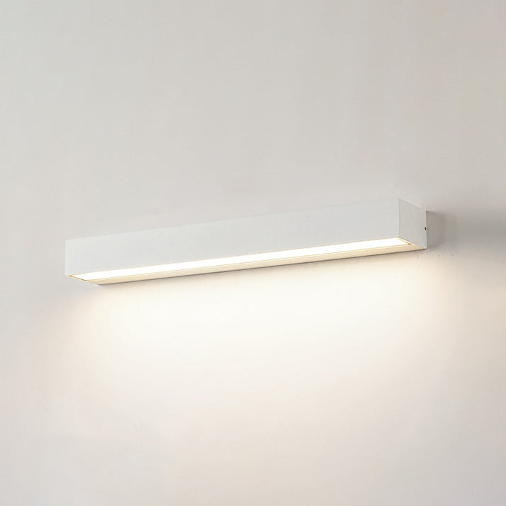 Aluminum Glass Rectangular Patio Outdoor Light