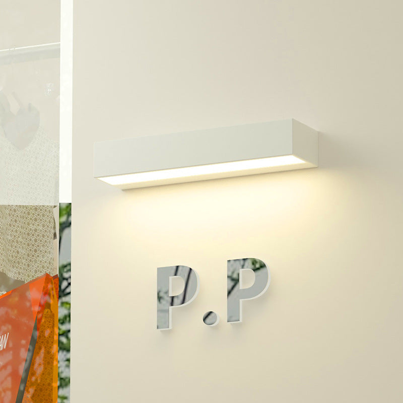Aluminum Glass Rectangular Patio Outdoor Light