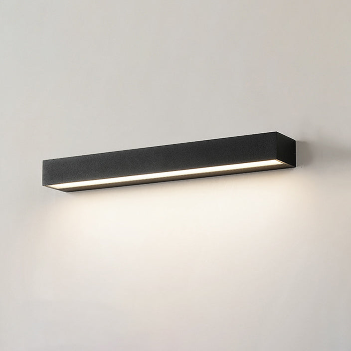 Aluminum Glass Rectangular Patio Outdoor Light