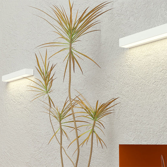 Aluminum Glass Rectangular Patio Outdoor Light