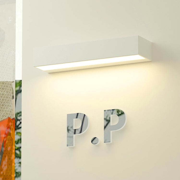 Aluminum Glass Rectangular Patio Outdoor Light