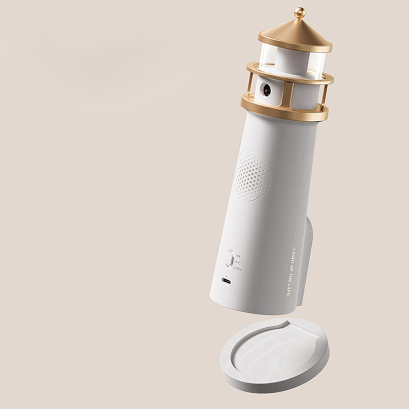 ABS PC Moonlight Lighthouse Table Lamp