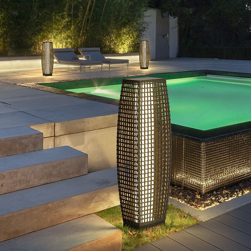 Modern Art Deco Outdoor Floor Lamp