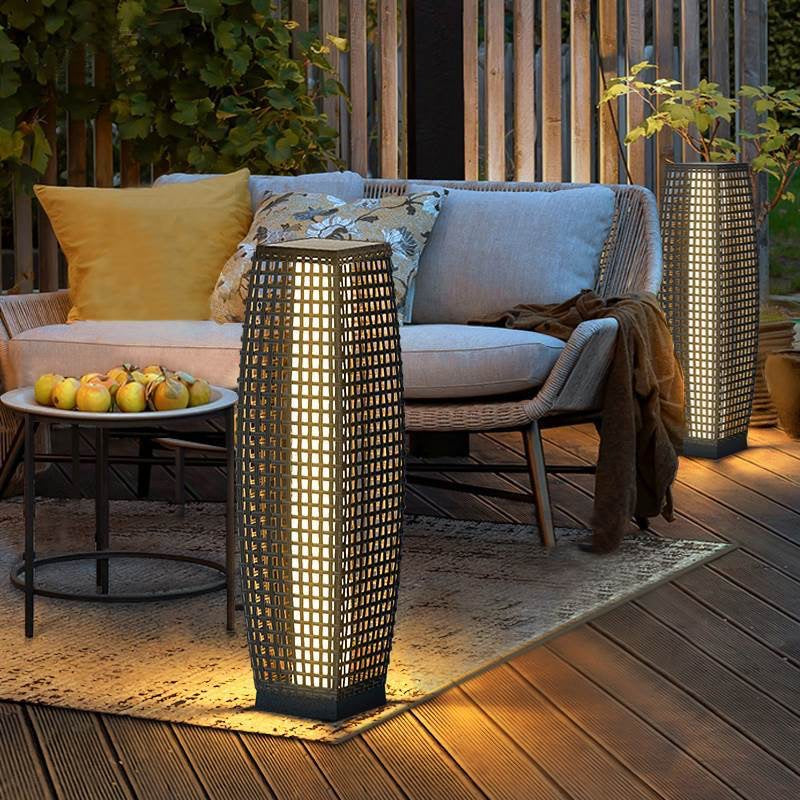 Modern Art Deco Outdoor Floor Lamp