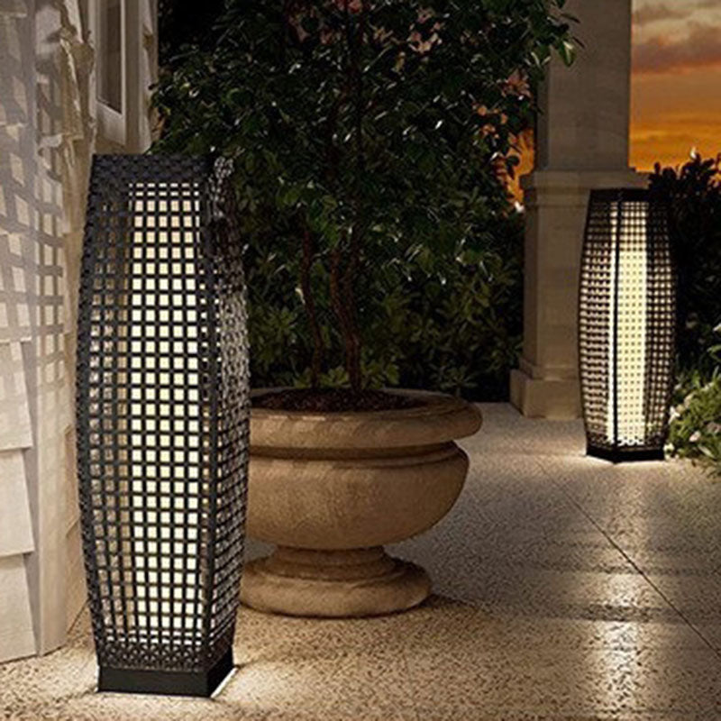 Modern Art Deco Outdoor Floor Lamp