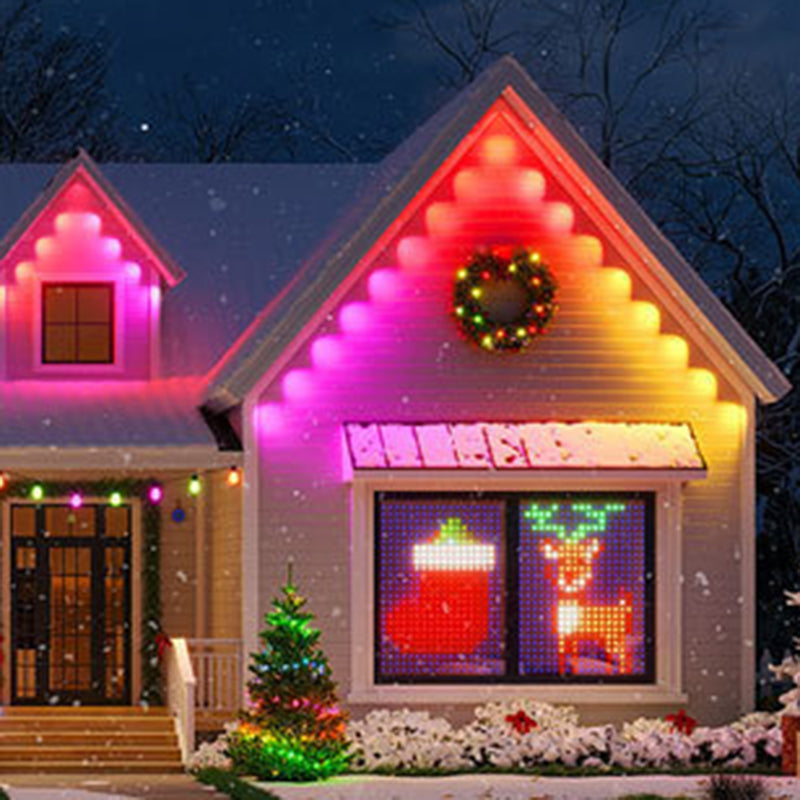 Permanent Roofline Holiday Lights Outdoor Light