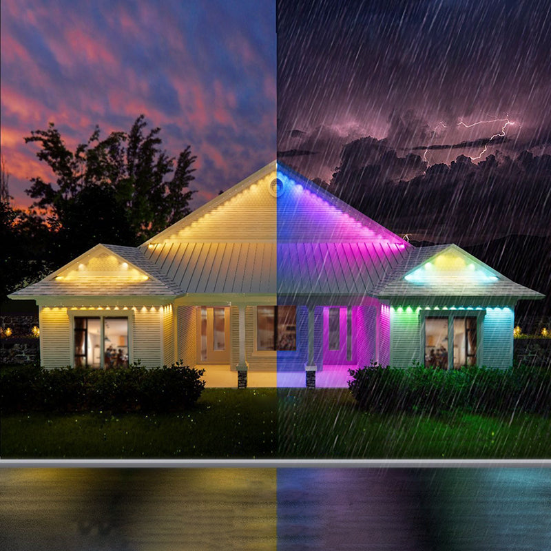 Permanent Roofline Holiday Lights Outdoor Light