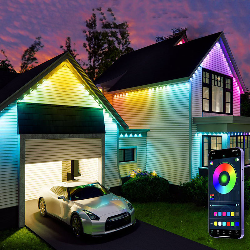 Permanent Roofline Holiday Lights Outdoor Light