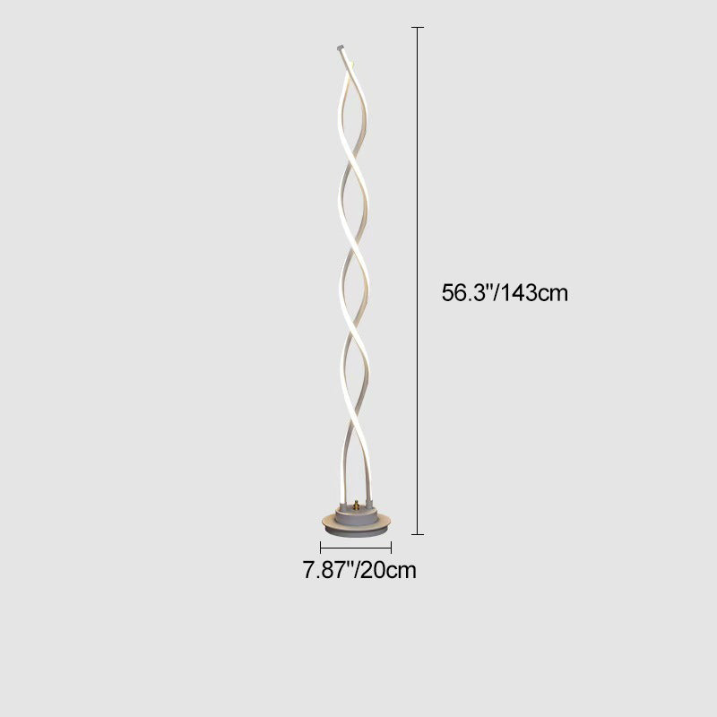 Aluminum Carbon Steel Silicone Floor Lamp