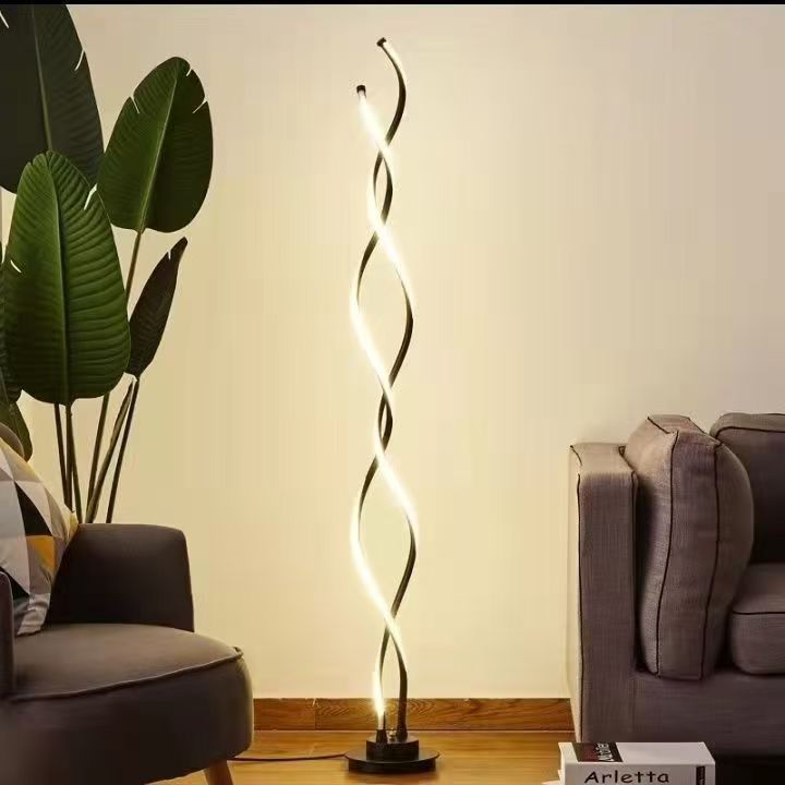 Aluminum Carbon Steel Silicone Floor Lamp