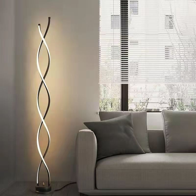 Aluminum Carbon Steel Silicone Floor Lamp
