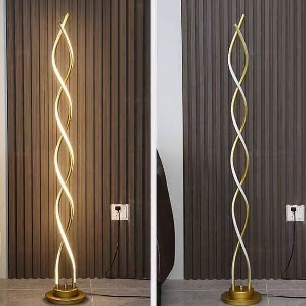 Aluminum Carbon Steel Silicone Floor Lamp