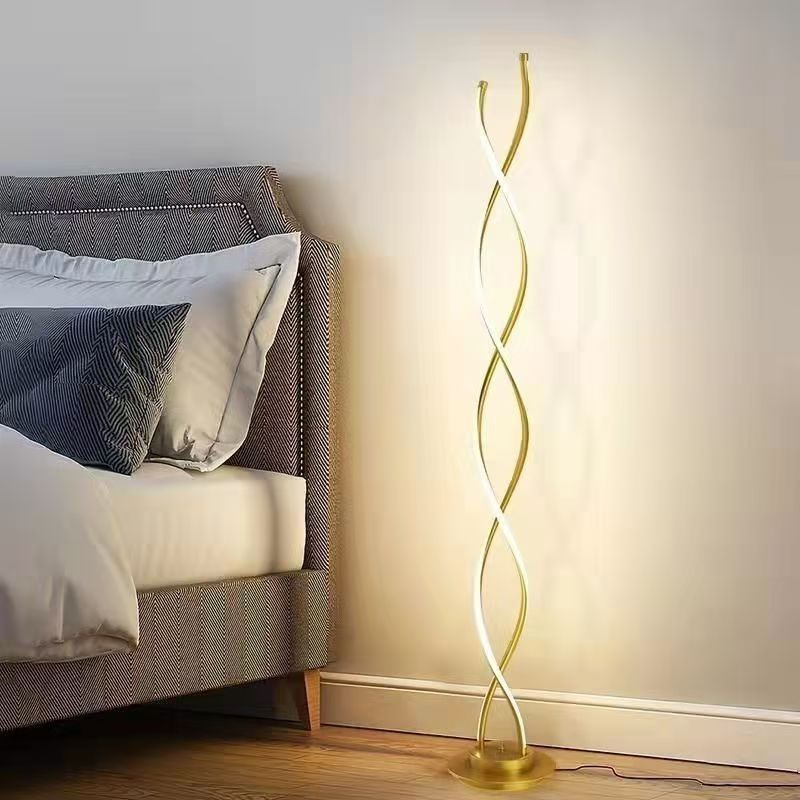 Aluminum Carbon Steel Silicone Floor Lamp