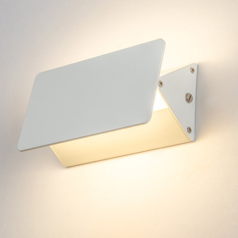 Aluminum Rectangular Bedroom Living Wall Lamp