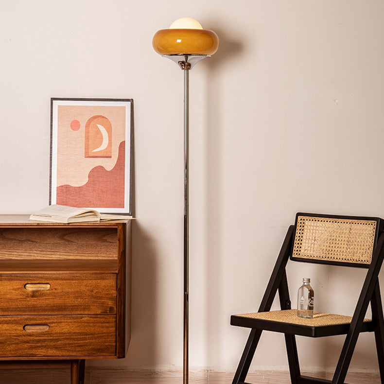 Contemporary Creative Metal Glass Floor Lamp