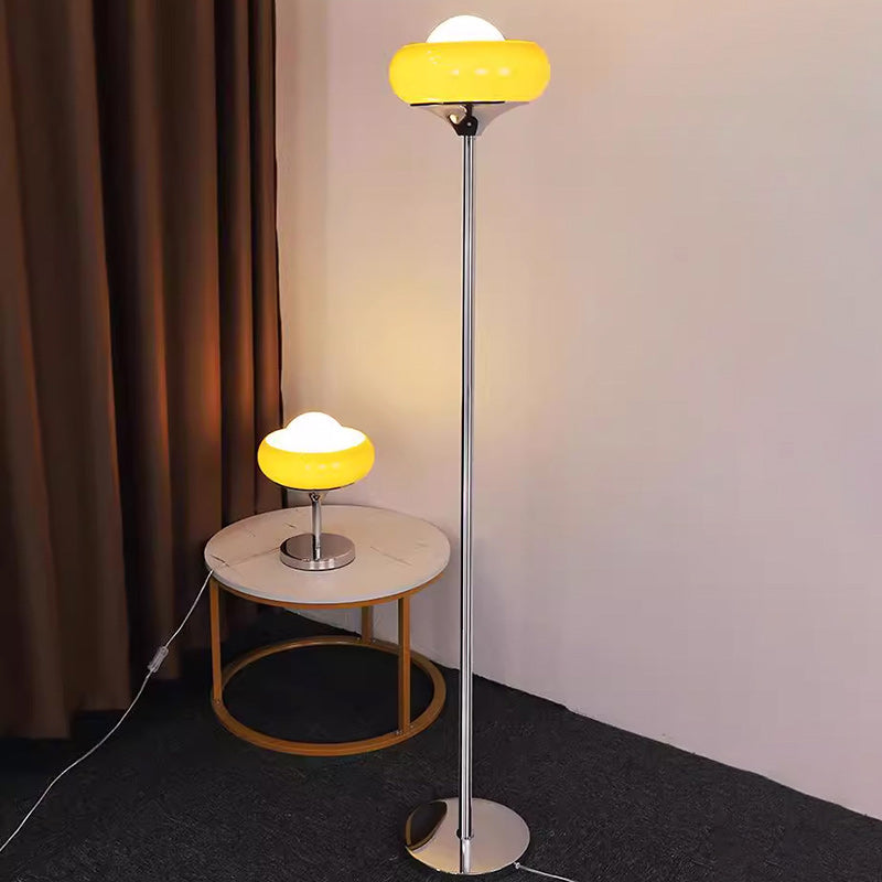Contemporary Creative Metal Glass Floor Lamp
