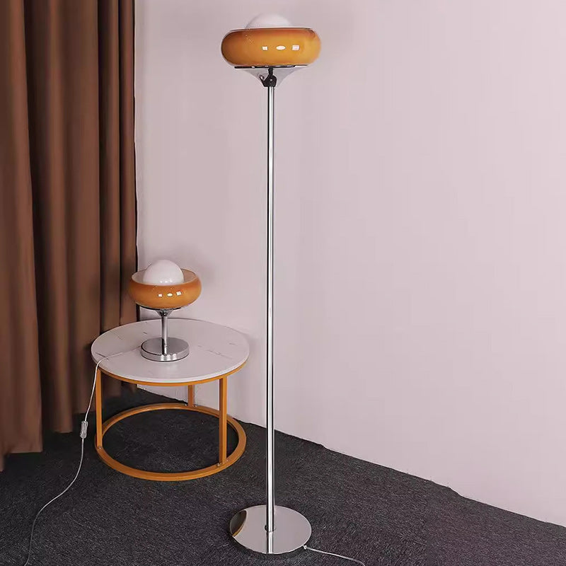 Contemporary Creative Metal Glass Floor Lamp