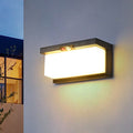 Plastic PC Rectangular Patio Outdoor Light