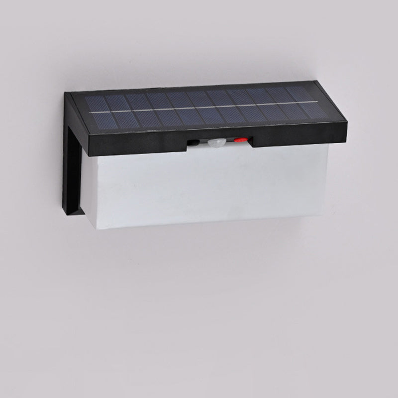 Plastic PC Rectangular Patio Outdoor Light