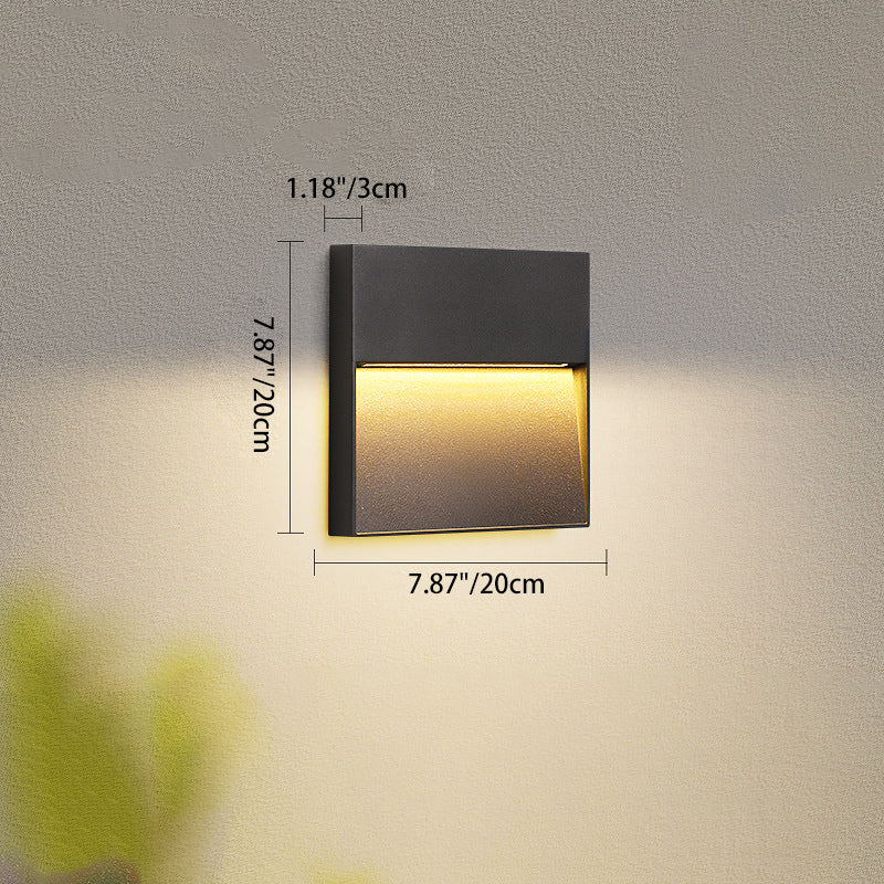 Aluminum Round Square Patio Outdoor Light