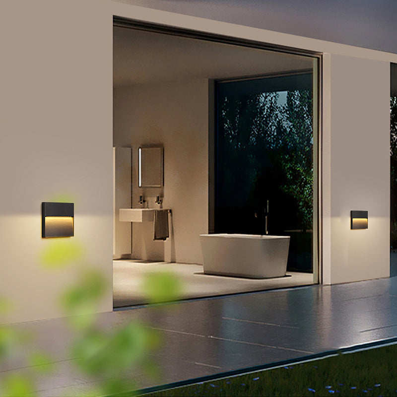 Aluminum Round Square Patio Outdoor Light