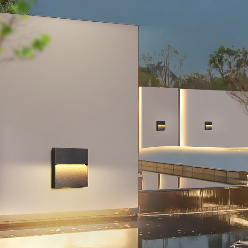 Aluminum Round Square Patio Outdoor Light