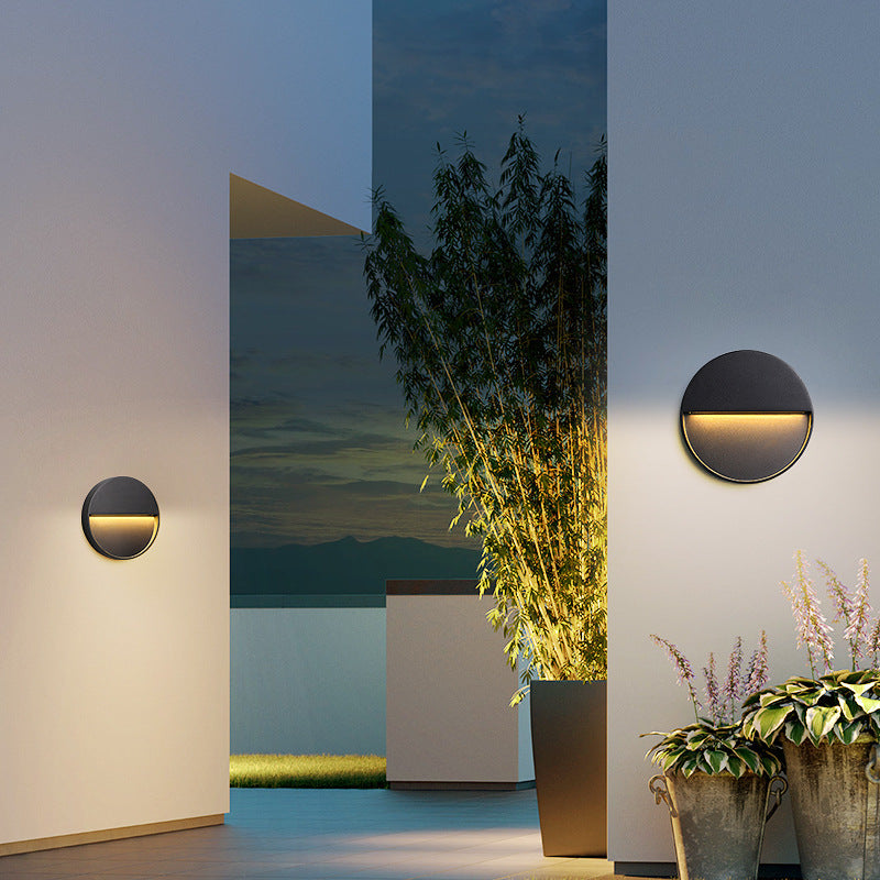 Aluminum Round Square Patio Outdoor Light