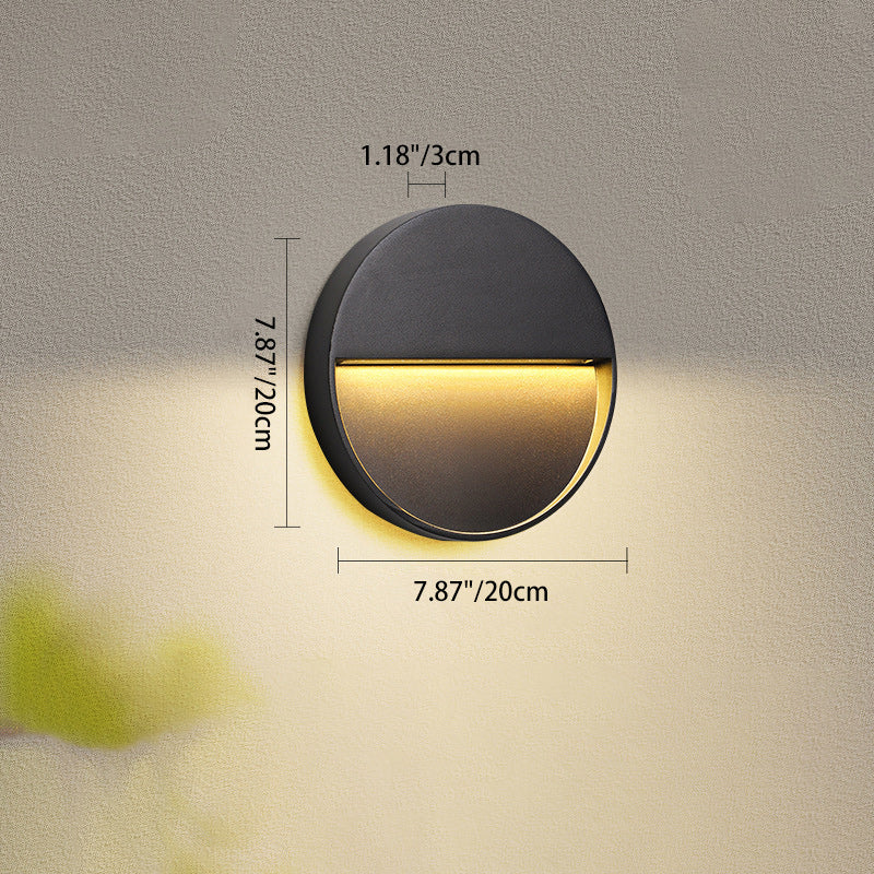 Aluminum Round Square Patio Outdoor Light