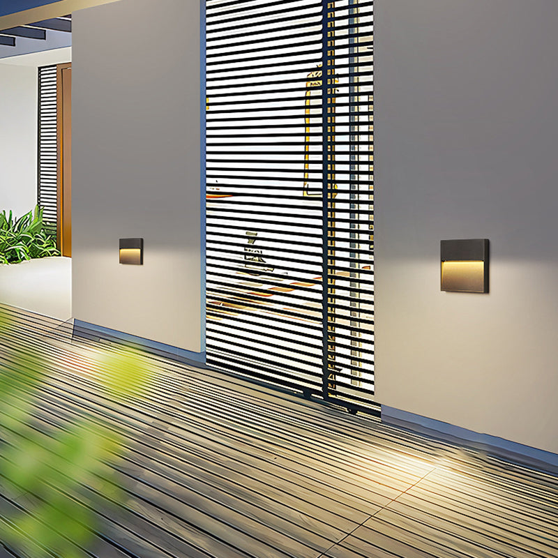 Aluminum Round Square Patio Outdoor Light