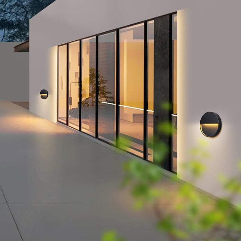Aluminum Round Square Patio Outdoor Light