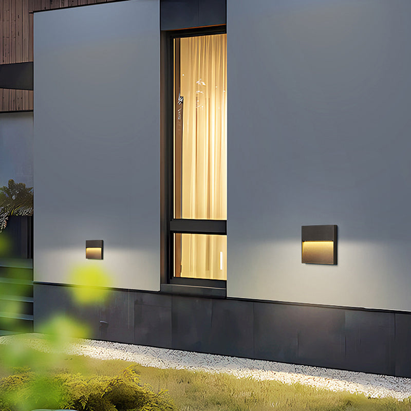 Aluminum Round Square Patio Outdoor Light