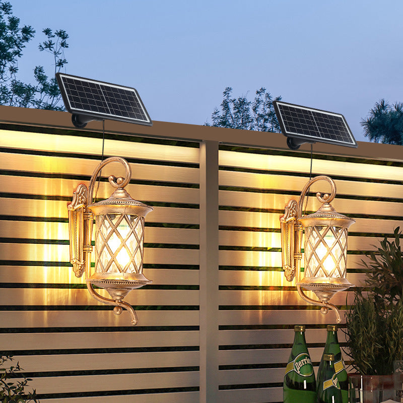 Aluminum Cylindrical Garden Patio Outdoor Light