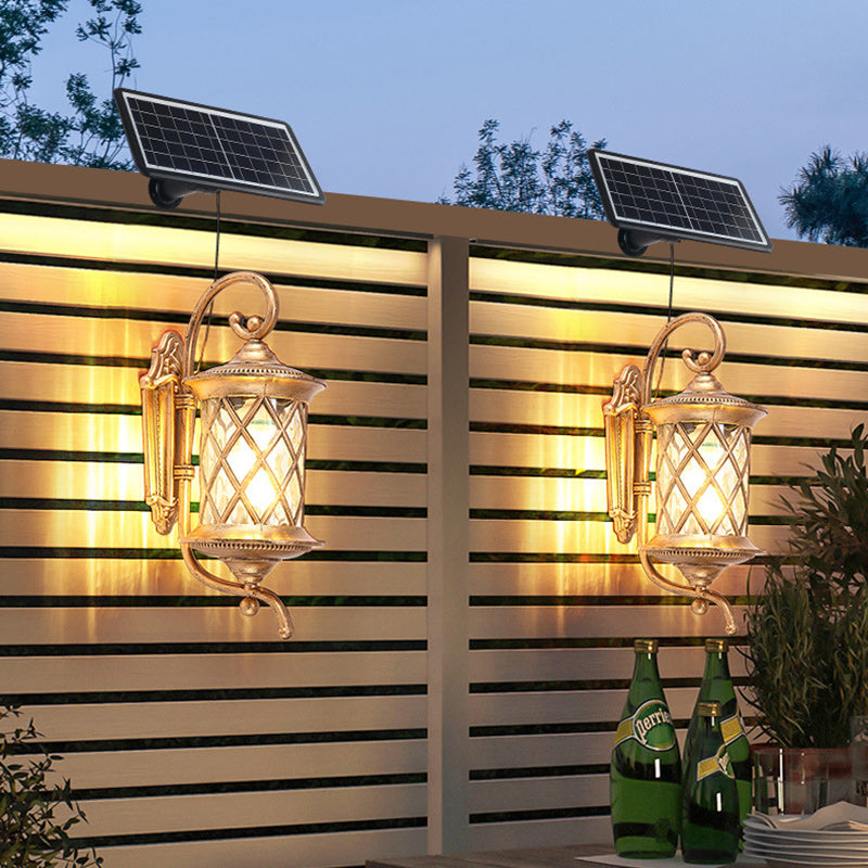 Aluminum Cylindrical Garden Patio Outdoor Light