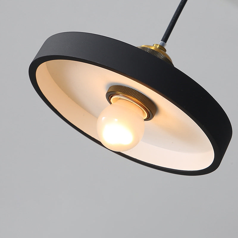 Metal Resin Cylindrical Bedroom Wall Lamp