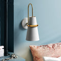 Iron Conical Bedroom Living Wall Lamp