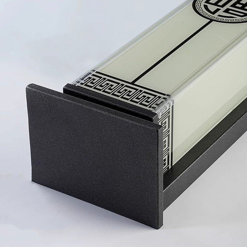 Stainless Steel Glass Rectangular Outdoor Light
