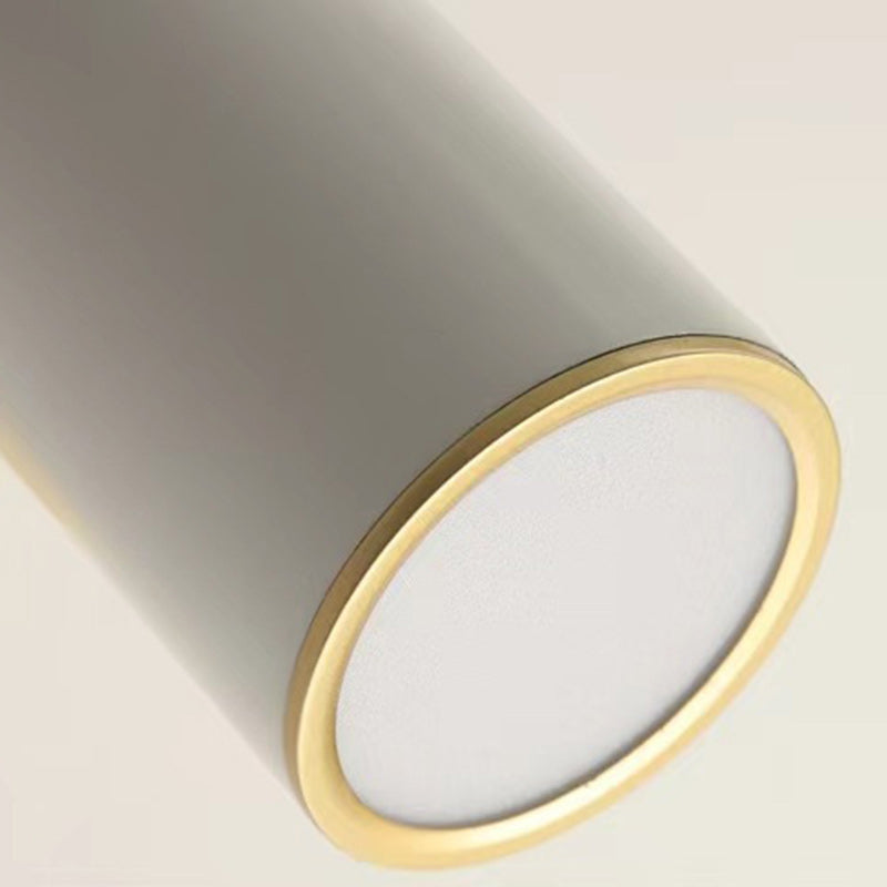 Iron Acrylic Cylindrical Bedroom Wall Lamp