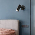 Iron Acrylic Cylindrical Bedroom Wall Lamp